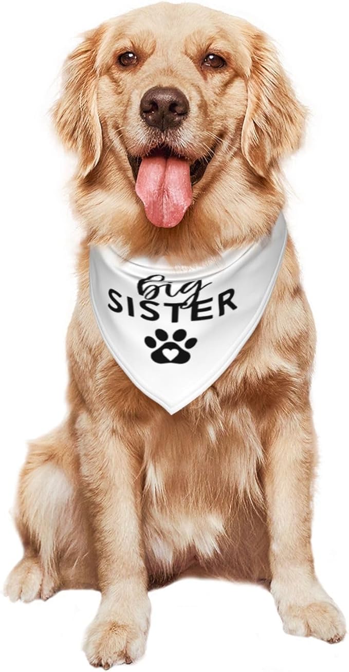 Big Sister Dog Bandana