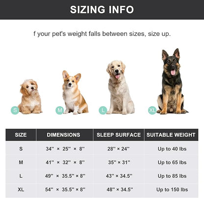 Cooling Elevated Dog Bed Cot for Medium Dogs 41 inches