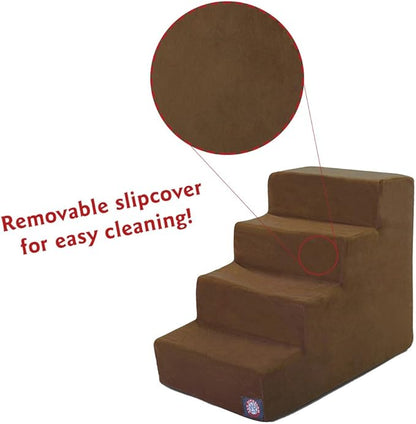 Majestic Pet 4 Step Portable Dog Stairs 250 lbs