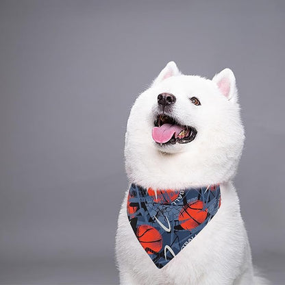 Sports Dog Bandanas for Large Dogs Breed 33 7PCS