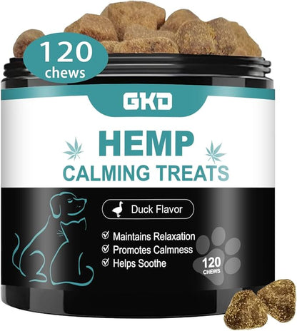 Hemp Calming Chews for Dogs 100% Golden
