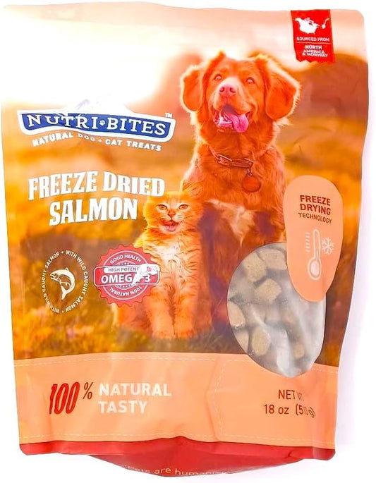Nutri Bites Freeze Dried Salmon Dog Treats 18