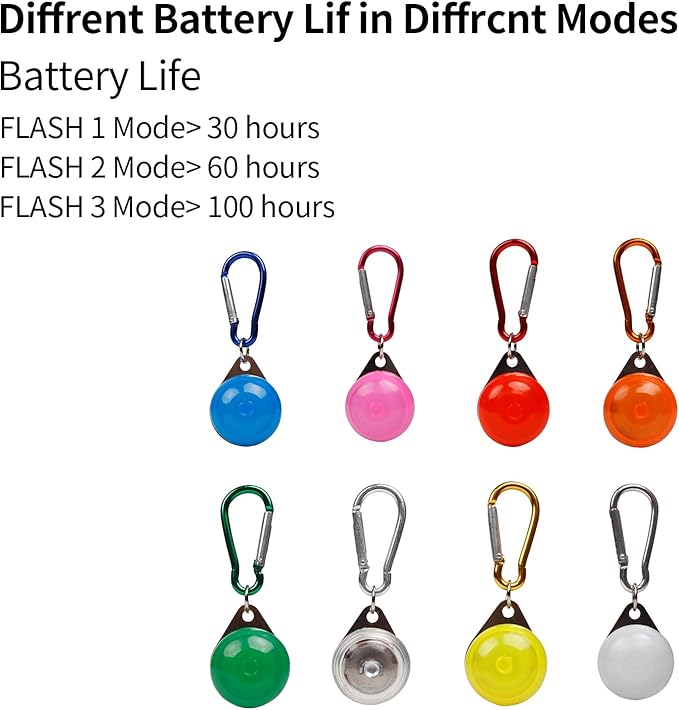 Dog Collar Lights Night,3 Types
