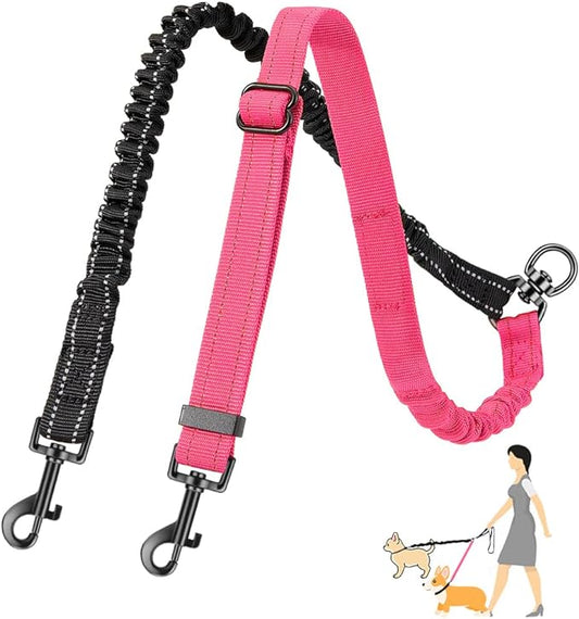 Two Dog Lead 2 in 1 Upgraded
