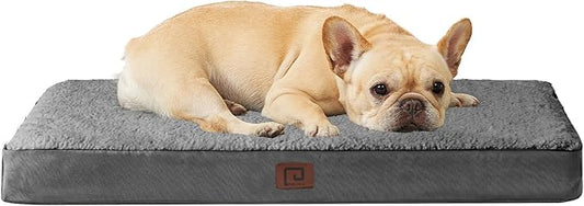 EHEYCIGA Orthopedic Medium Dog Beds for Small Dogs with Removable Washable Cover for Crate 30x20