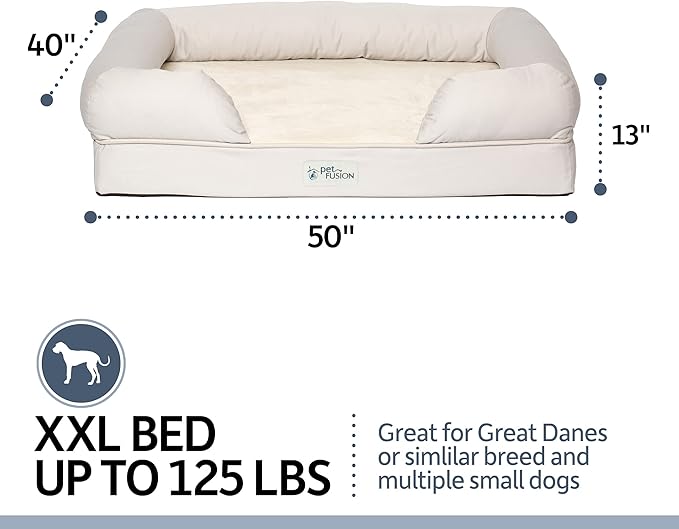 PetFusion Ultimate Dog Bed 35% Cotton