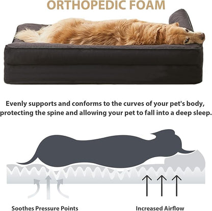 Large Orthopedic Dog Beds for Large Dogs