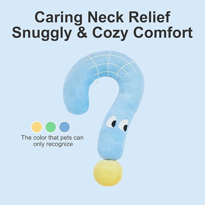 Jiupety Dog Cat Calming Pillows 25"x16", Machine