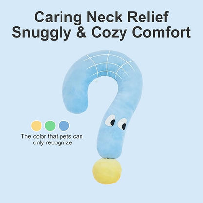 Jiupety Dog Cat Calming Pillows 25"x16", Machine