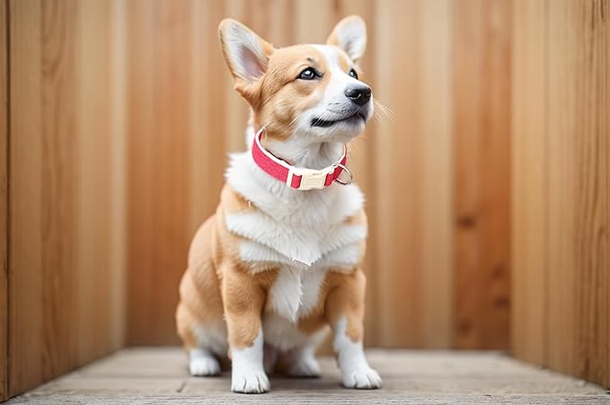 Breathable Cotton Dog Collar