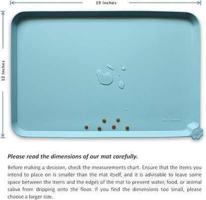 Hoki Found Silicone Pet Food Mats Tray