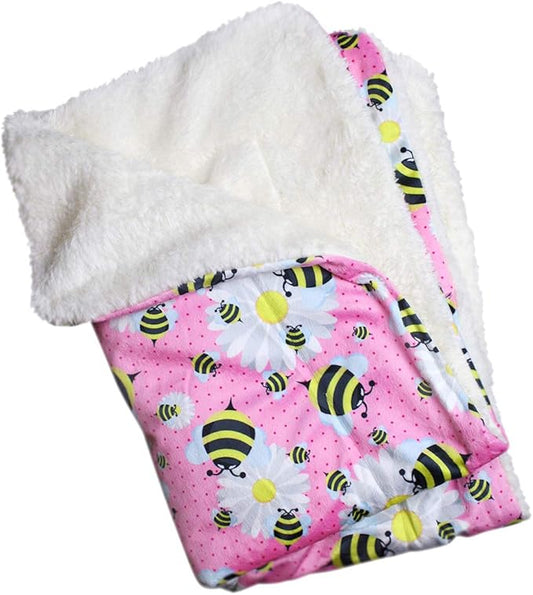 Klippo Dog/Puppy Luxurious Minky & Ultra-Plush Blanket ONE Size (Bumblebee)