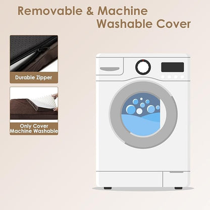 EHEYCIGA Orthopedic Medium Dog Beds for Small Dogs with Removable Washable Cover for Crate 30x20