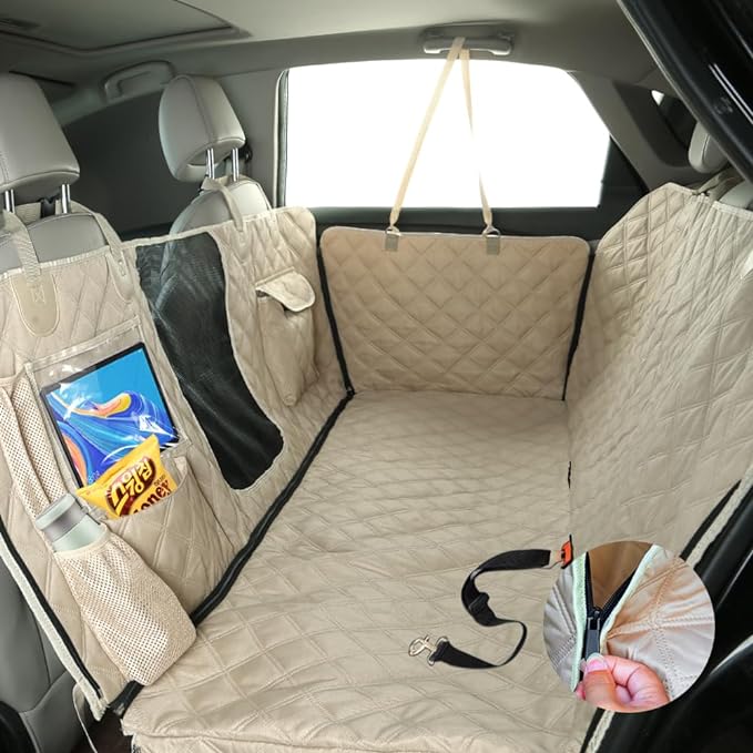 Dog Car Seat Cover for Back Seat Car Hammock