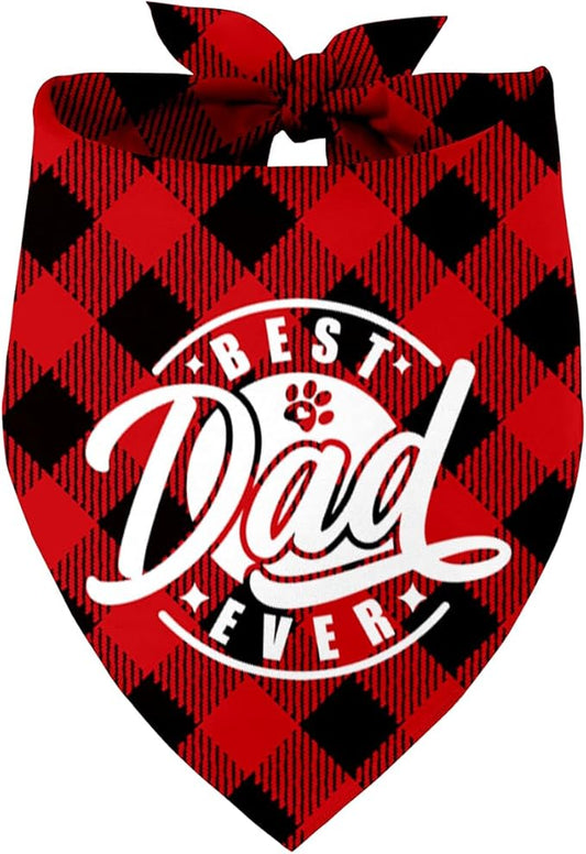 Best Dad Ever Dog Bandana (C1)