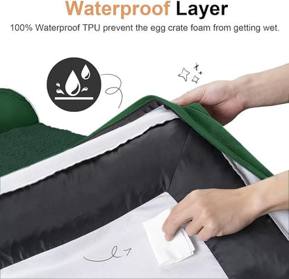 Large Dog Bed Orthopedic Washable: Beds Bolster XXL Bed Big XLarge Dogs Egg Crate Foam Sofa Couch Waterproof Removable Cover