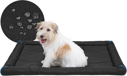 Miguel Oxford 900D Outdoor Waterproof Dog Bed for Metal Dog Crates Water-Resistant All Weather Pet Mat Durable Easy Wipe Clean Travel Indoor Outdoor Puppy Cat Crate Bed 30inch