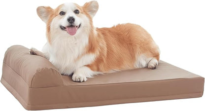 Dog Beds Orthopedic Faux Leather Medium Dog Bed 32 * 24 in