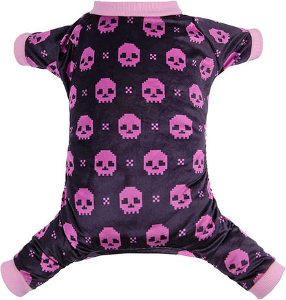 CuteBone Dog Halloween Pajamas Skull Clothes Soft Puppy P248M