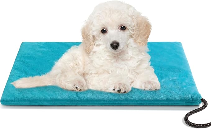 clawsable Outdoor Pet Heating Pad for Dog & Cat (M-20"x16")