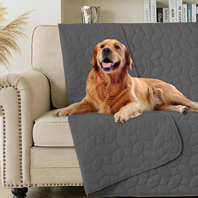 Ameritex Dog Bed Blanket Waterproof Reversible Dog Bed Cover Sofa Cover Pet Blanket for Furniture Bed Couch Sofa