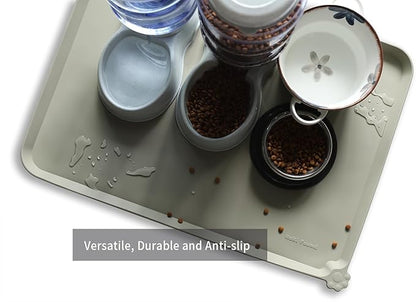 Hoki Found X-Large Silicone Pet Food Mats Tray