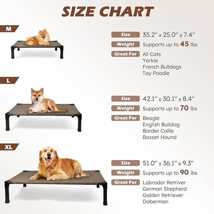 Cooling Elevated Dog Bed