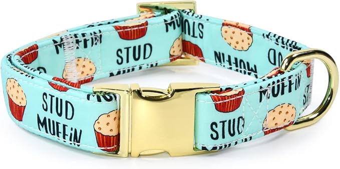Stud Muffin Dog Bow Tie Dog Collar Accessory