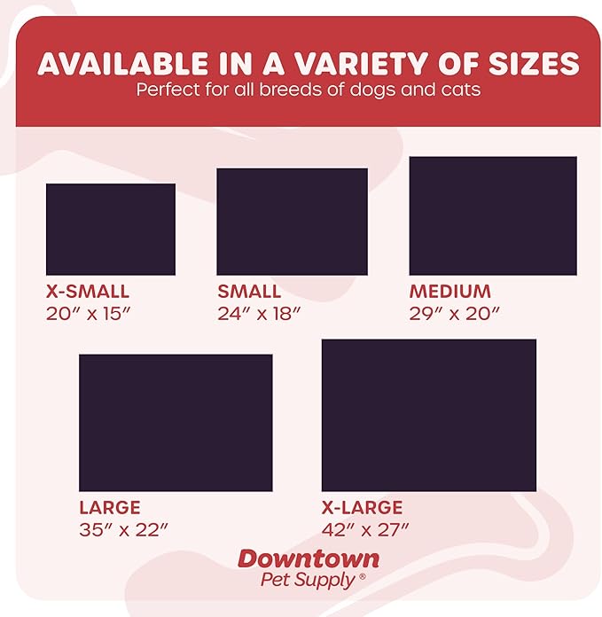 Downtown Pet Supply Dog Crate Pad 42" x 27" -