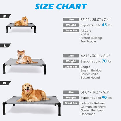 Cooling Elevated Dog Bed