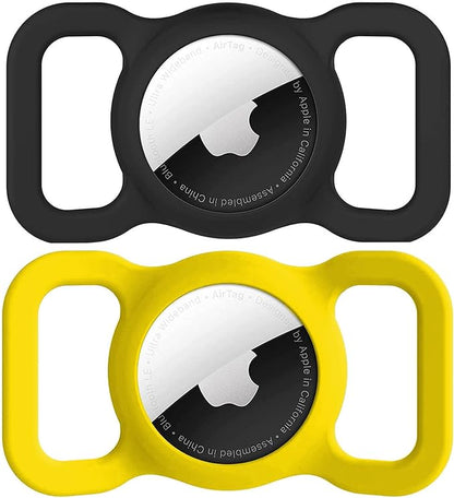 Air Tags-2 Pack Airtag Dog Collar Holder SWINCHO 1-3cm Width
