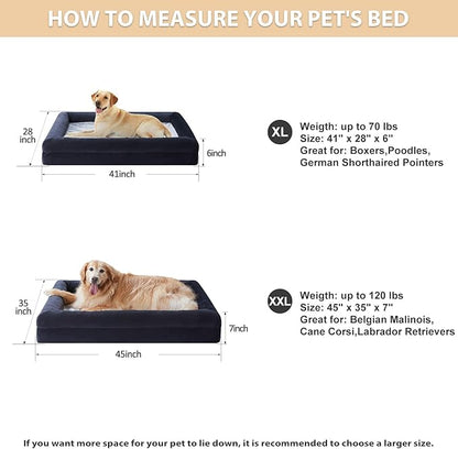 BFPETHOME Dog Beds for Extra Large Dogs