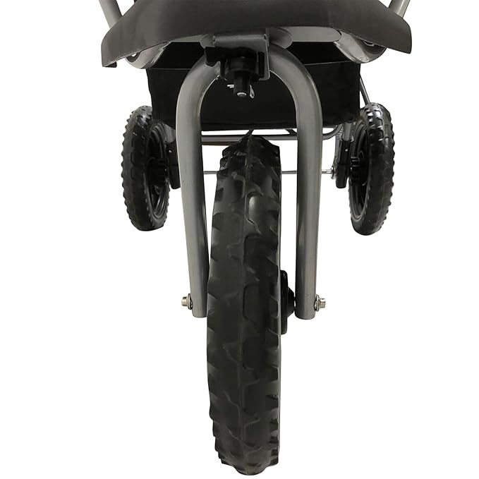 Critter Sitters 3-Wheel Jogging Dog Stroller with Storage Basket and Cup Holders 55 Pounds,