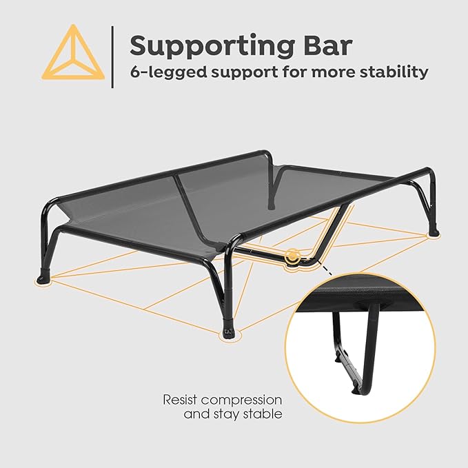 Veehoo Large Elevated Dog Bed CWC2405ACP