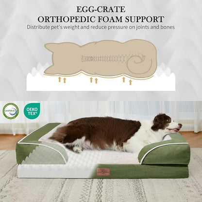 Orthopedic Dog Bed for Jumbo Breed Large Dogs