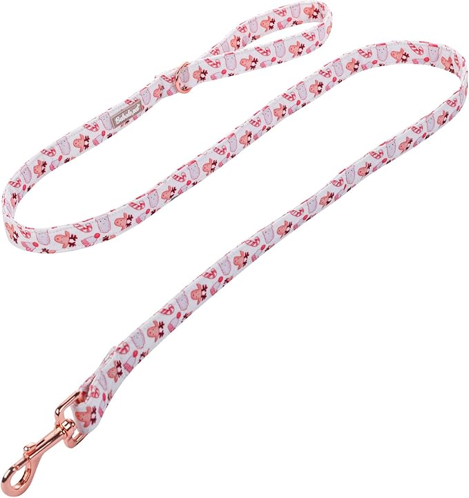 Christmas Dog Leash Durable Handmade Dog Leashes 120cm