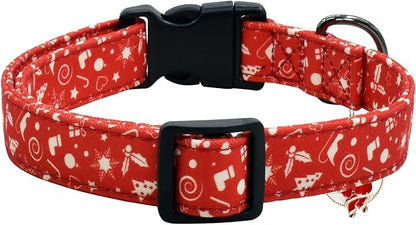 Christmas Dog Collar with Pendant