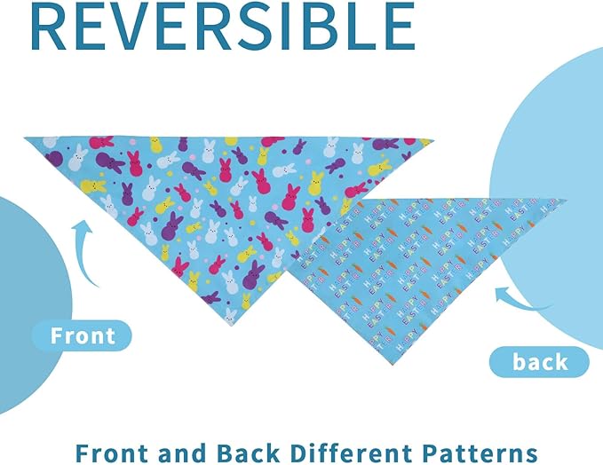 Easter Dog Bandana XLarge -1 Pack