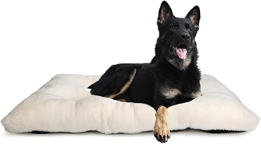 nononfish Large Dog Crate Pads 48 x 30 Washable with Anti-Slip Bottom fit Metal Dog Crates or Kennel 48inch Kennel