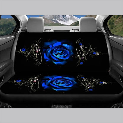 AFPANQZ Universal Full Wrap Car Seat Covers Blue