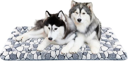 VANKEAN Stylish Dog Crate Pad Bed Mat Reversible (Cool & Warm)