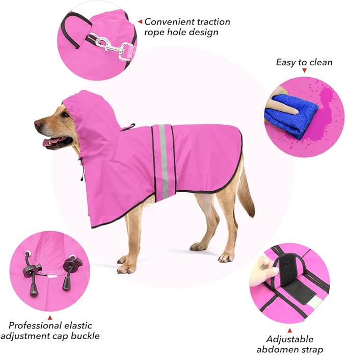 Adjustable Raincoats for Dogst