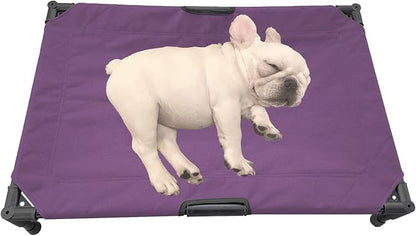 Love&go Elevated Dog Bed with Metal Frame Medium-29.9x19.5x5.5 inch)