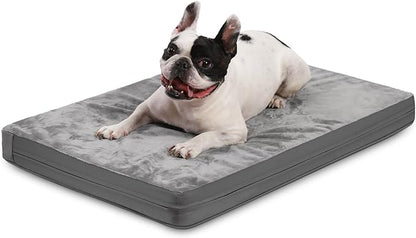 Vonabem Waterproof Dog Bed Medium Small Size Dog 30 inch, 29"x18", Gray