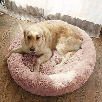 MFOX Calming Dog Bed (L/XL/XXL/XXXL) for Medium and 25/35/55/100lbs