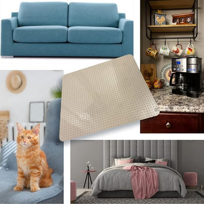 RESILIA Furniture Protector Pet Deterrent Tiles 21 Inches 19 Inches, 4 Pack