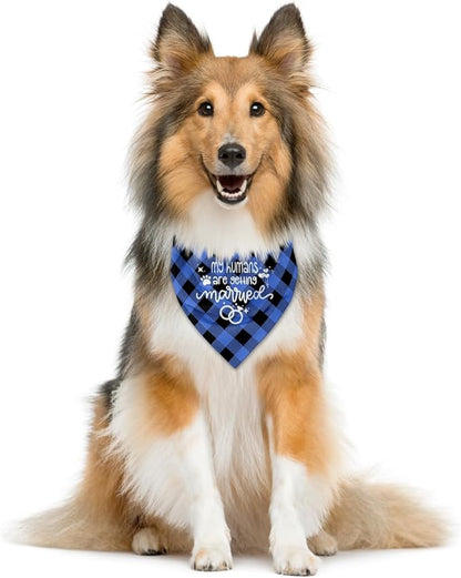 My Humans are Getting Married Dog Bandana (C55)