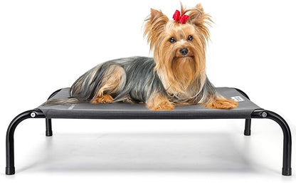 Nobleza Raised Dog Cot Beds for Small Medium Dogs Cats 150 LBs, 34.3"X 25.6"
