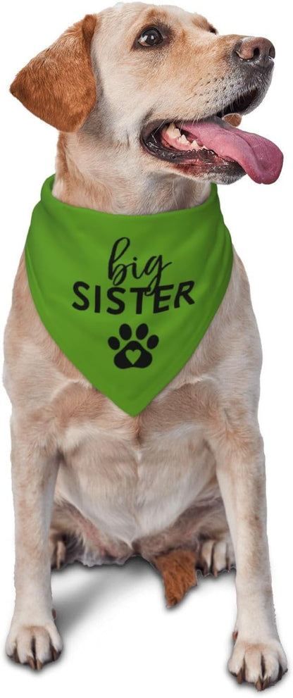 Big Sister Dog Bandana