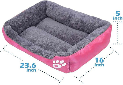 Barelove Resulzon Rectangular Dog Cat Beds Mattress Washable Pads Room
